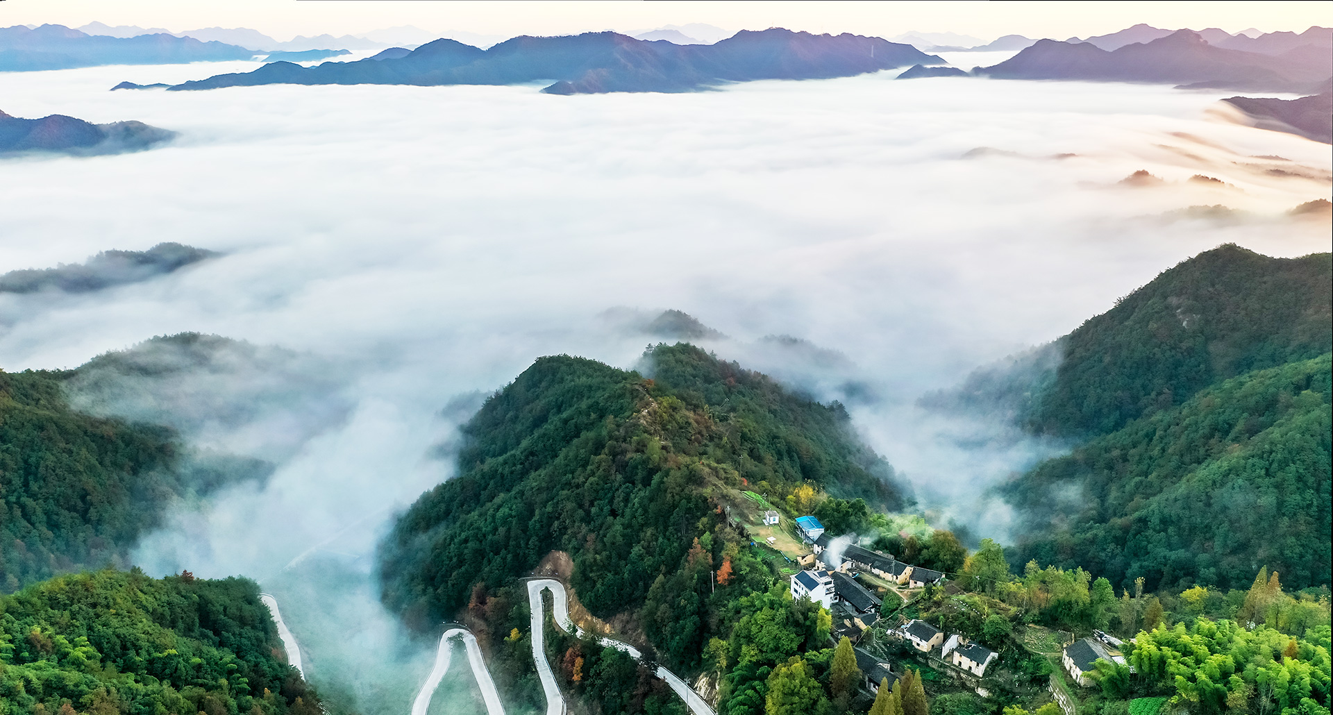 屏风里慢庄美景